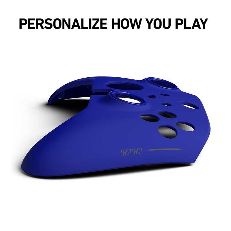 SCUF Instinct Controller Removeable Faceplate Kit - Anti Friction Rings - Xbox Series X, S, Xbox One - Blue - Image 2
